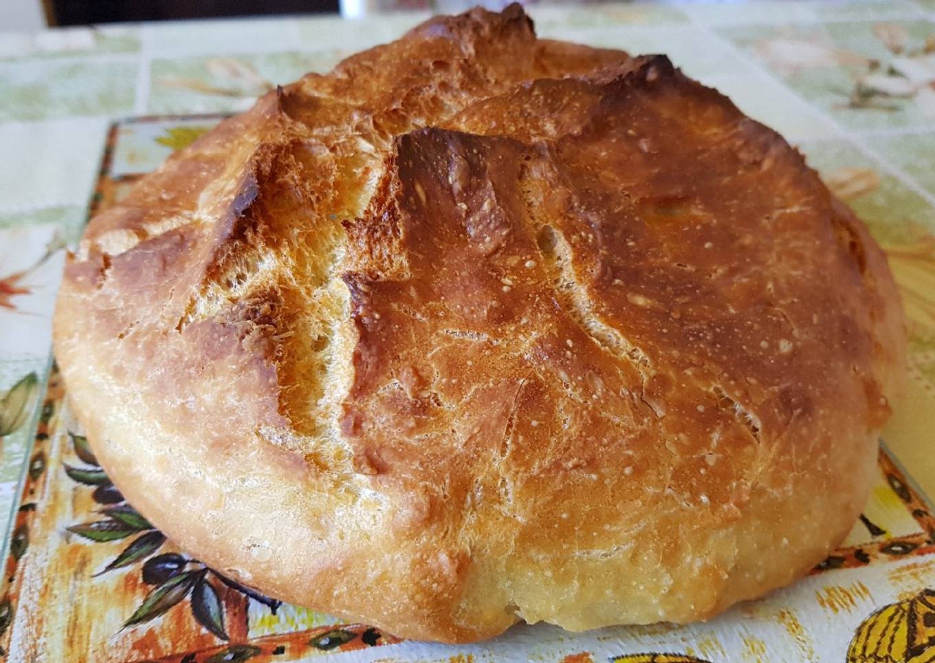 Pain sans pétrissage