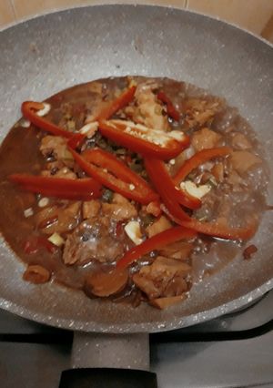 Foto resep Ayam masak jahe kecap pedas manis