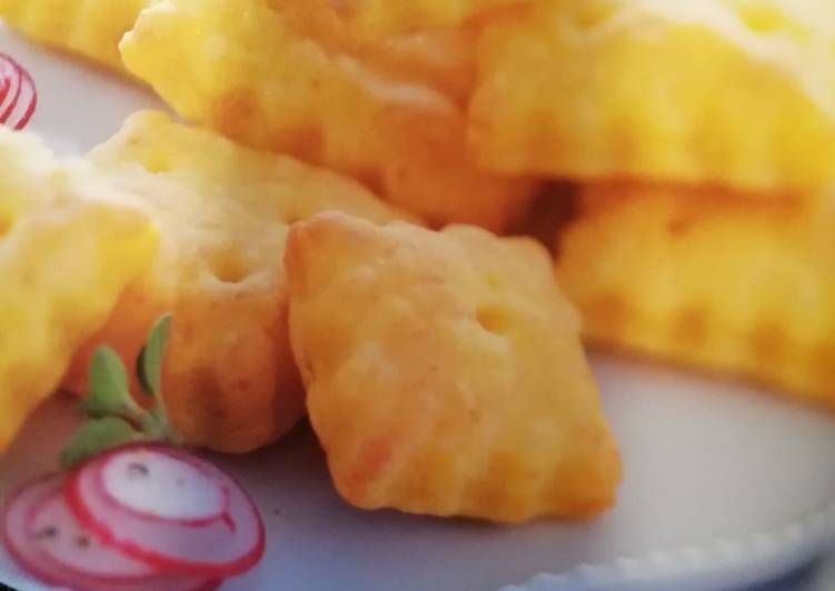 Step-by-Step Guide to Prepare Qualsiasi sera della settimana Biscottini salati ai formaggi