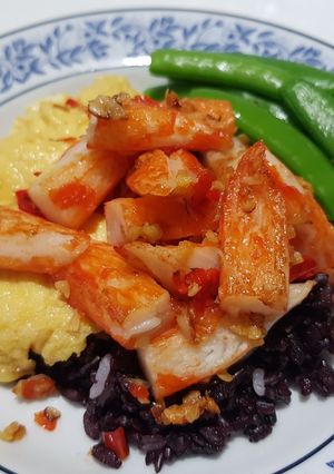 รูปของ ข้าวหน้าไข่ข้น ปูอัด