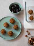 Bolitas (energy balls) de Guindón, Avellanas y Avena