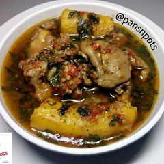 A picture of Chicken Peppersoup.