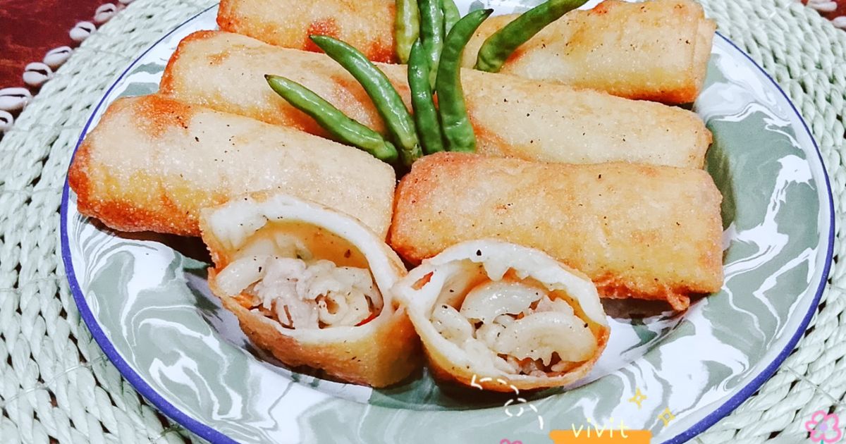 Lumpia Makaroni Ayam