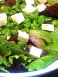 Salada De Fava e Beterraba