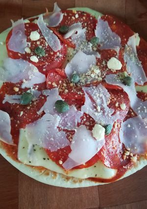 Una foto de Pizza individual