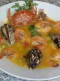 Chupe de camarones