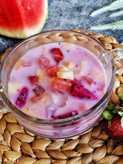 Foto resep Es Buah Susu