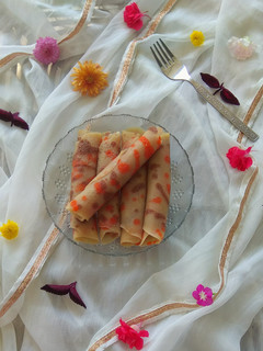 A picture of Rongila Bengali Pancake Rolls.