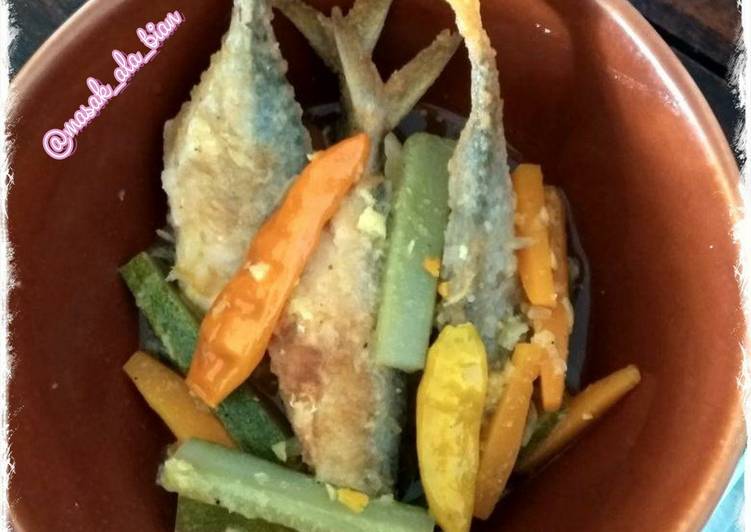 Cara buat Kembung Kuah Acar Sederhana Untuk Jualan