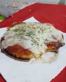 Pizza sin horno, pero al sartén!!! Atentiss !!