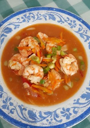 Foto resep Udang Asam Manis / Sweet and Sour shrimp