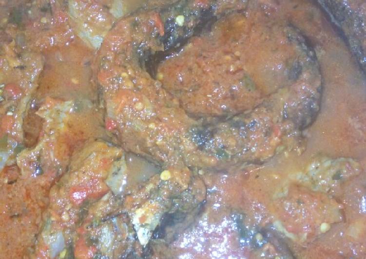 Kpanla fish stew