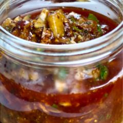 A picture of Indian Inspired Chili Oil (easy).