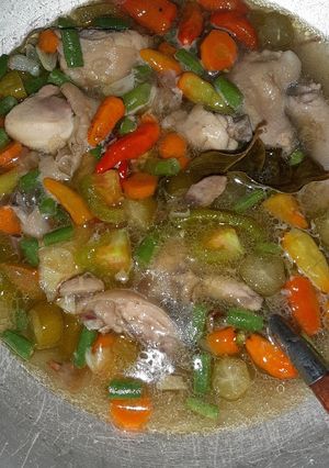 Foto resep Asem asem ayam