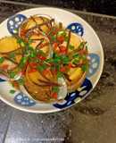 Steam Fresh Abalone with Tangerine Peel Kantonis Style