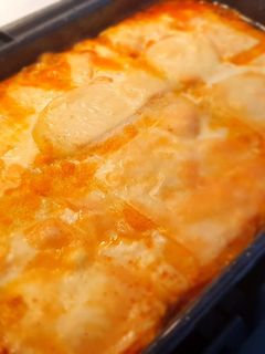 O poză a rețetei Lasagna cu cartofi.