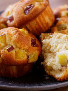 A picture of Easy! Soft and Fluffy Sweet Potato Muffins.