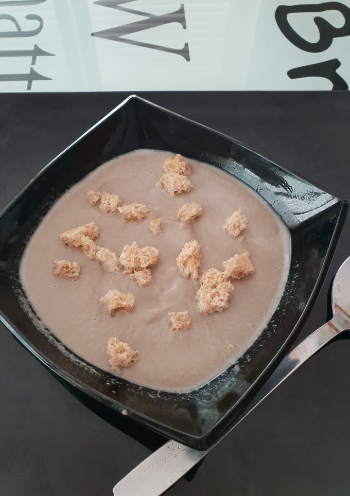 Una foto de Crema champiñones
