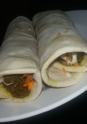 A picture of Shawarma.