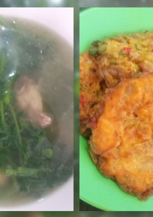 Foto resep Sop sayur parit & telur bebek goreng daging