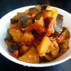 A picture of Eggplant / Badane Palya.