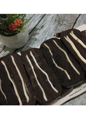 Foto resep Brownies kukus lapis keju DEBM
