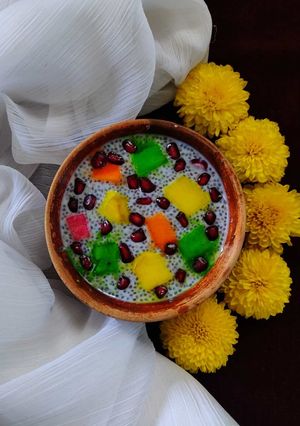 A picture of Vegan chia pudding.