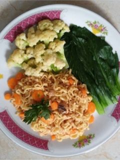 Foto resep Mie sayur