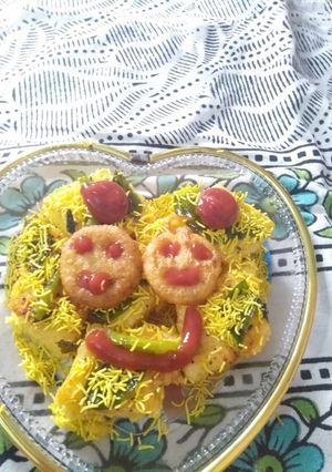 A picture of Kids special Dhokla.