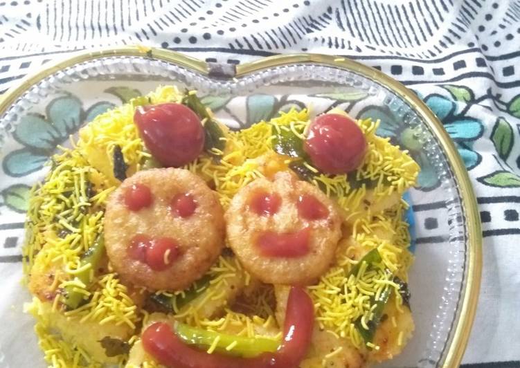 Kids special Dhokla