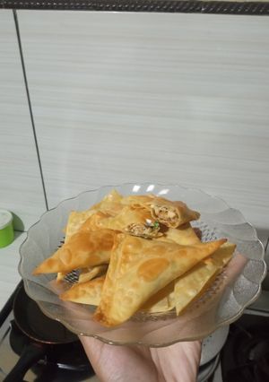 Foto resep Kulit Pangsit Isi Ayam