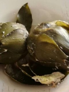 Una foto de Alcachofas con huevo escalfado