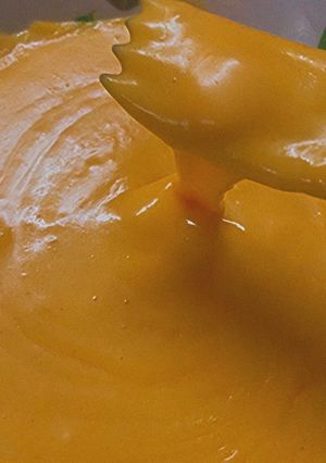 Una foto de Salsa cheddar