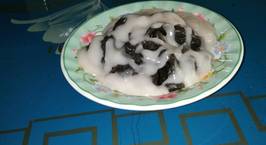 Hình ảnh món Bánh rau mơ nước cốt dừa