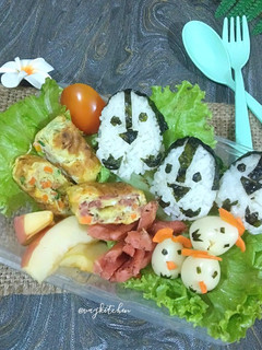Foto resep Bento Karakter Double Eggs