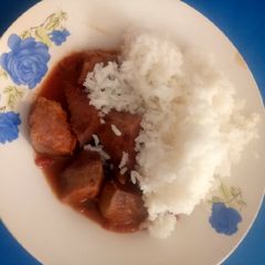 A picture of Nduma stew.