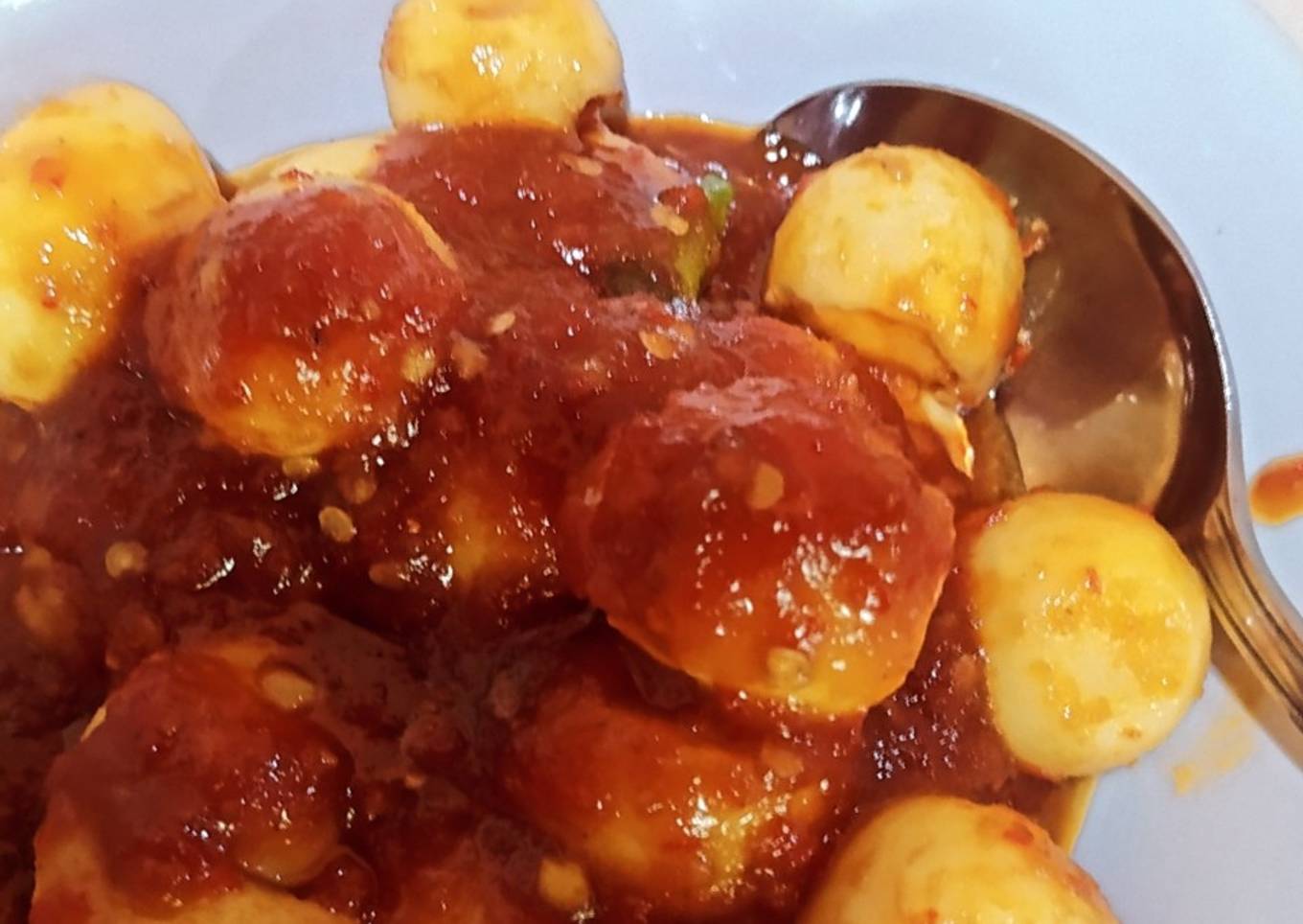 Telur Puyuh Bumbu Bali