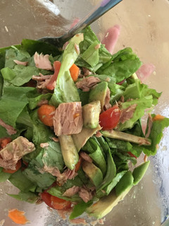 A picture of Tuna salad.