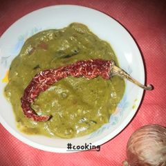 A picture of Kafuli - A Spinach Sabji From Uttarakhand.