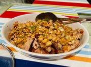 A picture of chicken ponzu