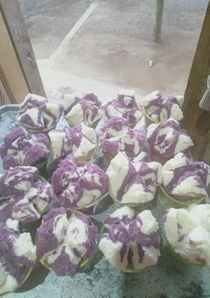 Foto resep Bolu kukus zebra 💓