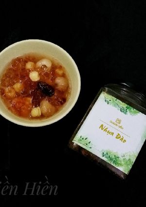 Hình của món Chè nhựa đào - Đào hoa lệ.