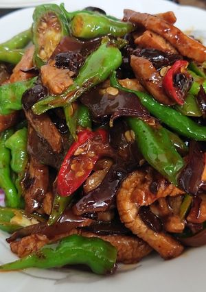 青龍木耳炒肉絲 的食譜成品照片