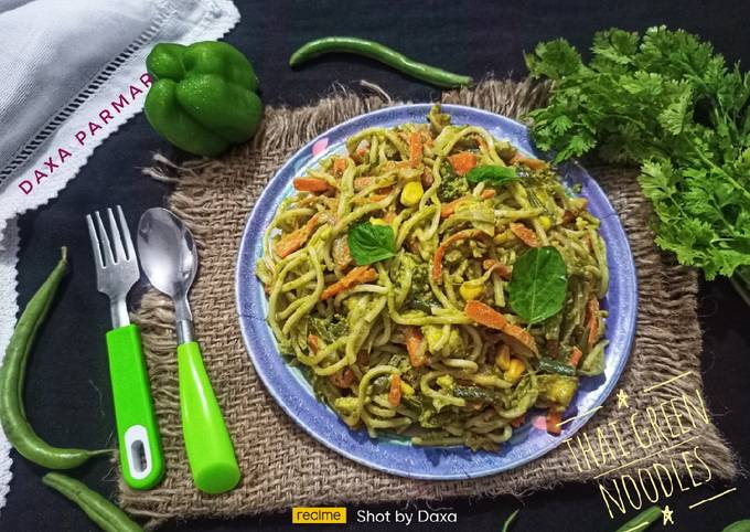 Thai Green Curry Noodles Recipe