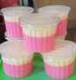 Bagaimana Menyiapkan Puding silky pop Ice strawberry yang Lezat