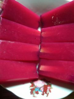 Foto resep Puding Buah Naga Merah