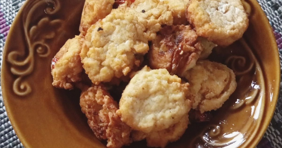 Perkedel Tahu Mercon