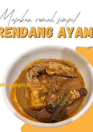 Foto resep 36. Rendang Ayam (bumbu racik indofood)