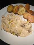 Pollo al verdeo y puerro súper tierno y sabroso