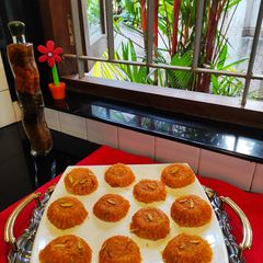 A picture of Carrot Burfi.